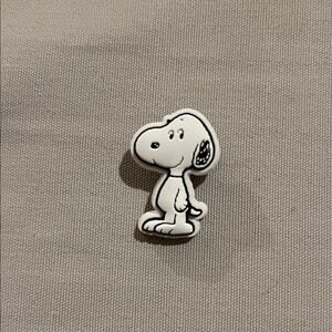 CROCS Snoopy Jibbitz Charm - Black and White New